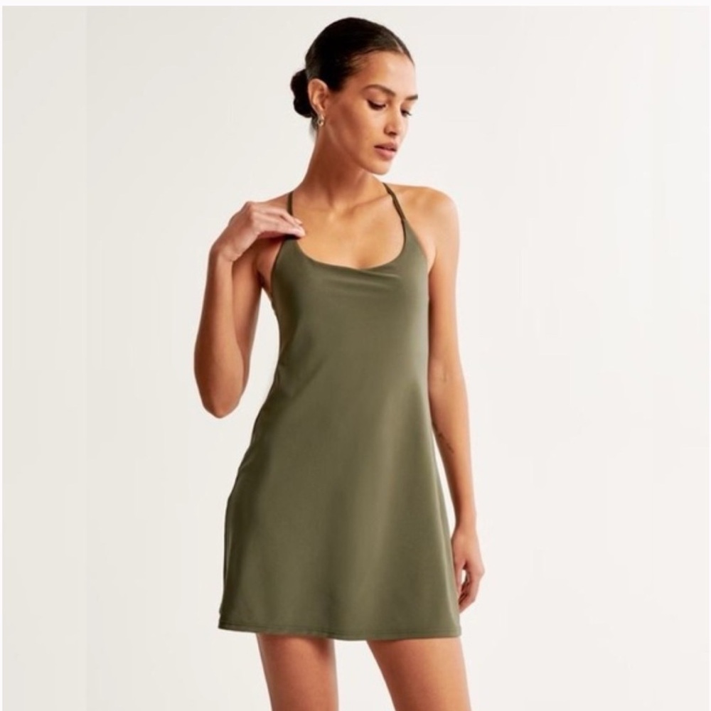 Abercrombie & Fitch Traveler Olive Green Dress